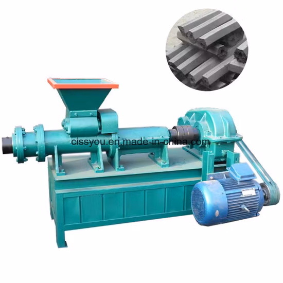 China Factory Charcoal Coal Powder Briquette Extruder Making Machine (WSMB)
