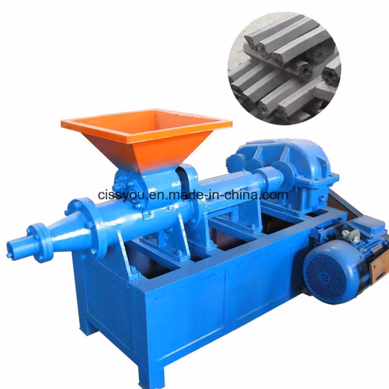 China Factory Charcoal Coal Powder Briquette Extruder Making Machine (WSMB)
