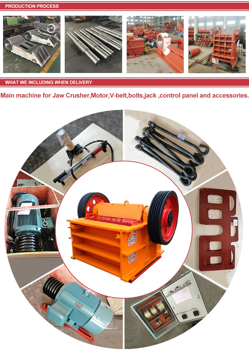 The Most Hot-Sale Shanbao Original Quality PEX-250X1000/250X1200/300X1300 fine jaw crusher machine