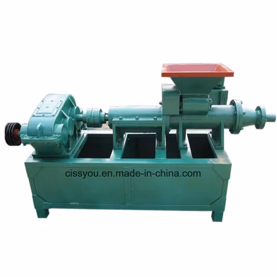 China Factory Charcoal Coal Powder Briquette Extruder Making Machine (WSMB)